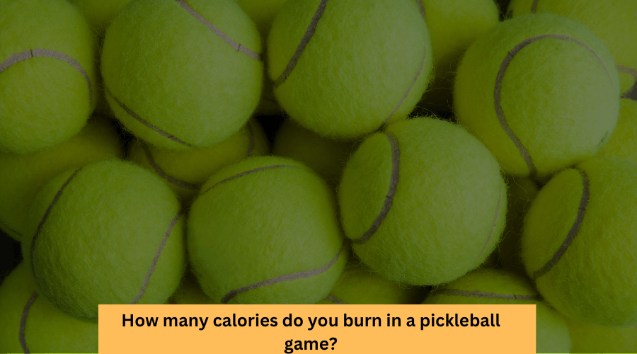 Tennis vs Pickleball Calories