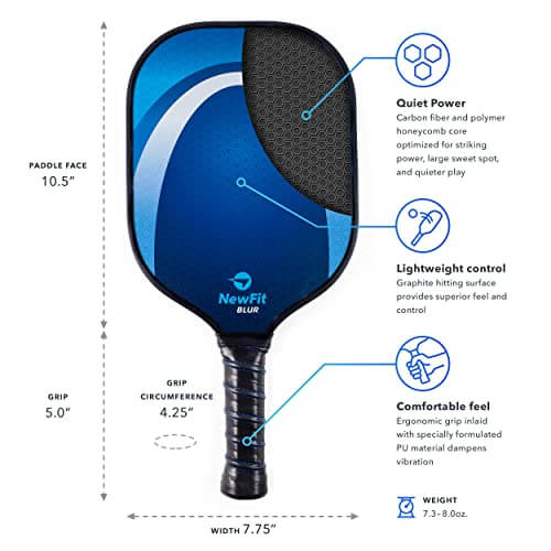 Newfit Blur Pickleball Paddle Review