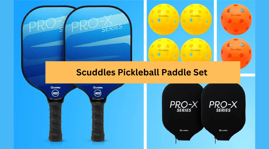 Top-notch Scuddles Pickleball Paddle Set for Ultimate Gameplay