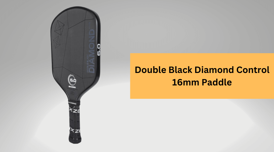 Six Zero Double Black Diamond Control 16mm Paddle
